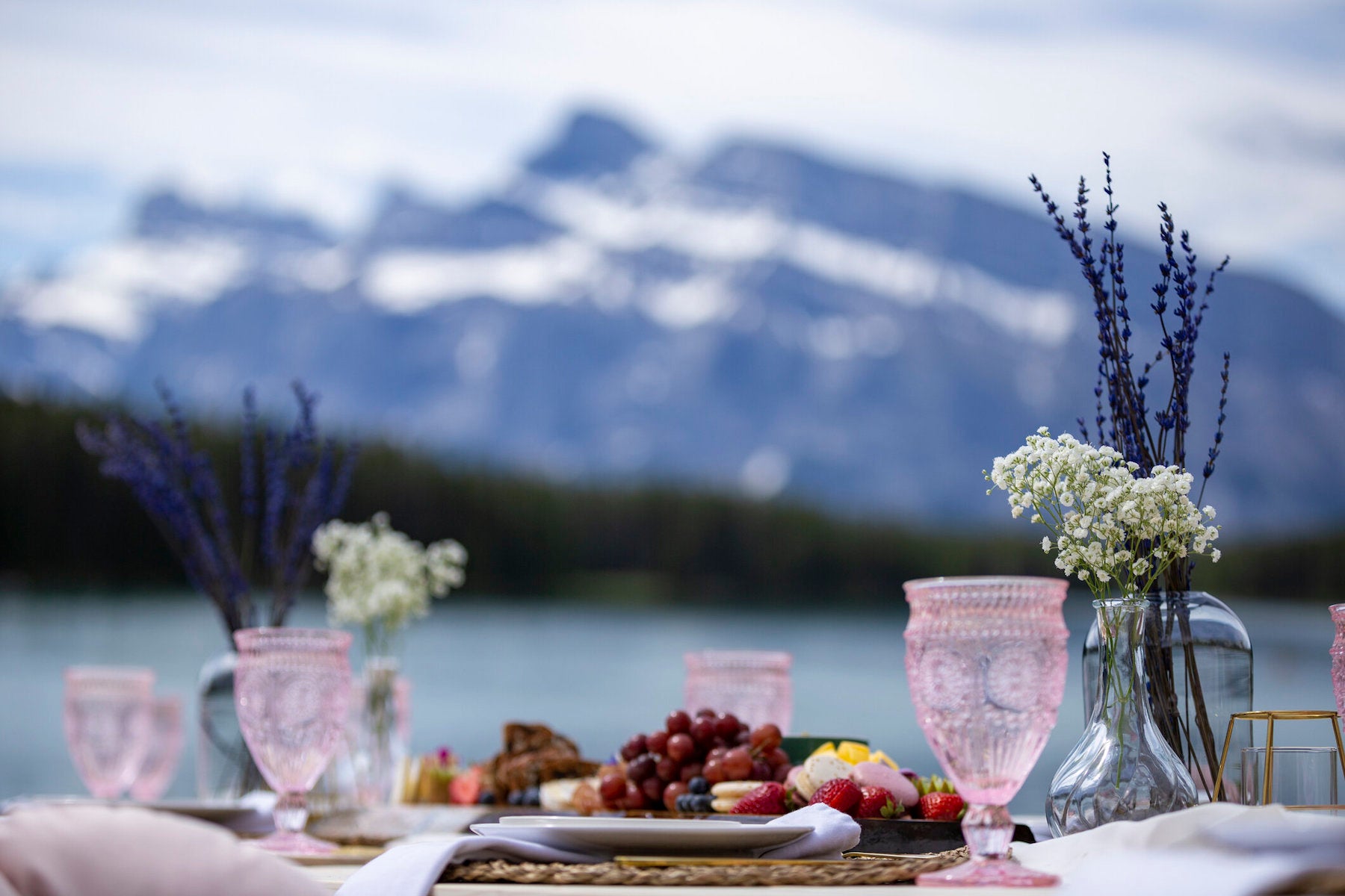 gathering food catering in banff